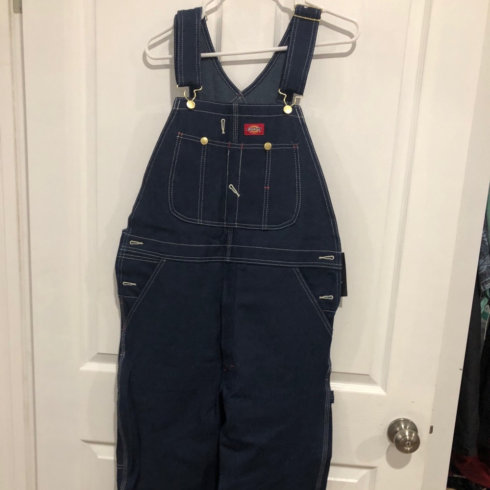 Dickies denim overalls new